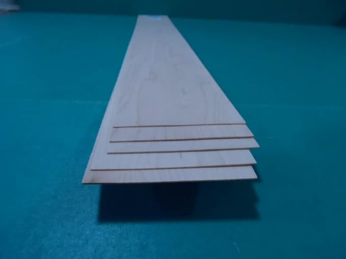 Maple Wood Sheets 1/32 x 3 x 24in - Image 2