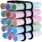 Outus Vinyl Storage Rack Acrylic 15 Holes Vinyl Roll Holder Craft Paper Storage - Image 2