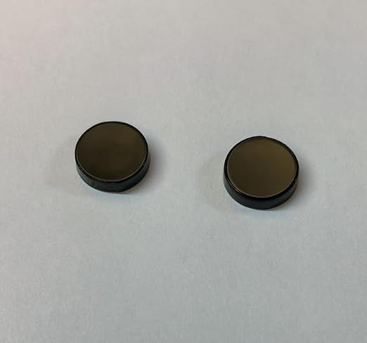 Set of 20 0.5 inch Black Acrylic Discs Acrylic Circle Blanks, 1/8" Thick Round - Image 4