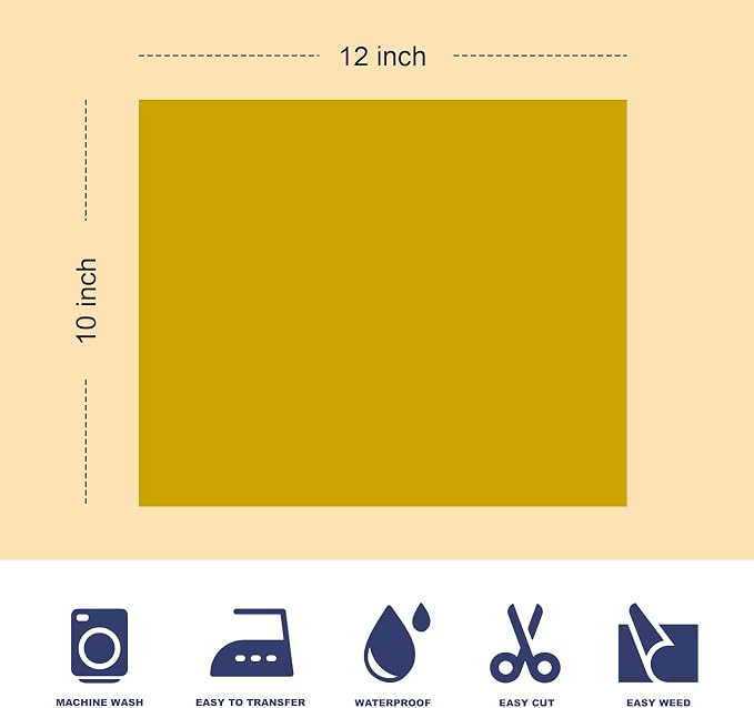 Skin-Coloured 3D Puff Heat Transfer Film, 8 Sheets Per Pack, Each Sheet - Image 2