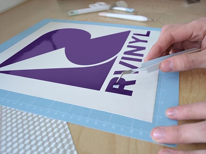 3M 7125 Royal Purple Gloss Permanent Adhesive Vinyl Roll - Image 4