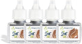 Scent Fill Mahogany & Teak Plug in Air Freshener, 4 Scented Oil Refills