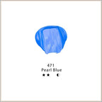 Artecho Pearl Blue Acrylic Paint Tubes, Art Craft Paints - Image 2