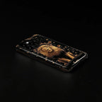 ZHEGAILIAN Case for iPhone 16 Pro, Galaxy Lion Gold Durable Shockproof Silicone - Image 3