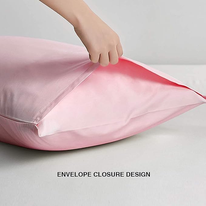 FLXXIE King Pillow Cases Set of 2, Soft Microfiber Pillow Covers - Image 3