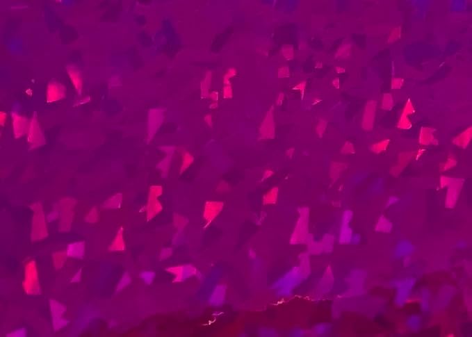 Holographic Crystal Sign Vinyl, HOLOCRYSTAL self-Adhesive Plastic - Image 4