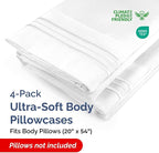 Body Pillowcases Set of 4-20x54 Long Body Pillow Case - Image 2