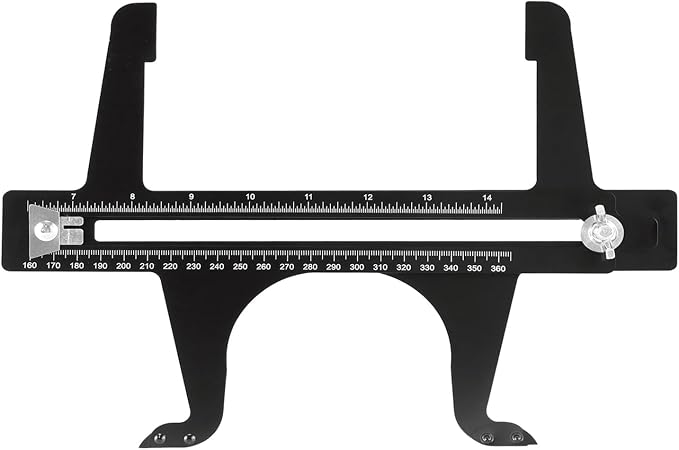 QWORK Brake Measuring Tool 6.5-14.25 Inch by QWORK