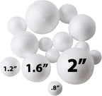 240 Pack Foam Balls -Craft Balls DIY Home, School Craft Project -240 Bulk Foam by Bargain+Paradise