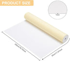 BENECREAT 1mm Thick Self-Adhesive EVA Foam Roll, 78.7x11.8 Inch White Foam - Image 2