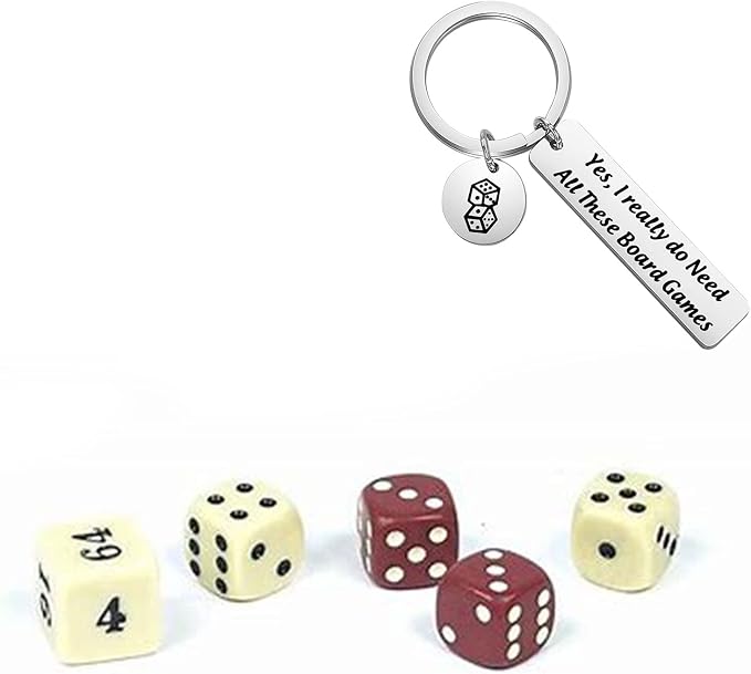 Zuo Bao Board Game Player Gift Board Games Keychain Board Game Lover Jewelry - Image 4