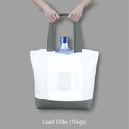 TOPDesign 1-Pack Super Strong Large 12oz Cotton Canvas Tote Bag, Reusable - Image 6