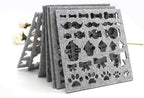Wixine 1Set 7pcs Needle Felting Applique Mold Handicraft Wool Felt Woolen - Image 9