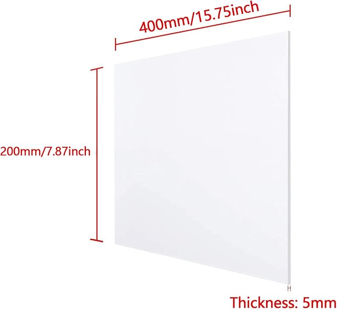 Acrylic Sheets Transparent Acrylic Sheet, Thickness 5 MM Acrylic Square Panel - Image 2