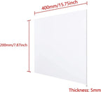 Acrylic Sheets Transparent Acrylic Sheet, Thickness 5 MM Acrylic Square Panel - Image 2