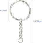 150 Pcs NANSSY 1 Inch/25mm Split Keyrings - Image 3