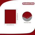2 Pack 16'' x 20'' Opaque Red Acrylic Sheet, 3mm Thick Acrylic Plastic Sheet - Image 2