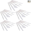 5 Sets 30Pcs Plastic Spatula Palette Knives, Palette Knife Set Thin and by Wvapzwr