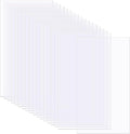 BENECREAT 50 Sheets Heat Resistant Clear Acetate Sheets, 11.7x6.5" PET by BENECREAT