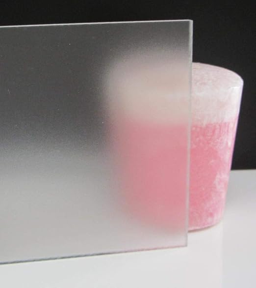 1/8" Frosted Matte Acrylic Sheet 12"x12" Cast Plexiglass 3mm Thick NOMINAL Size - Image 5