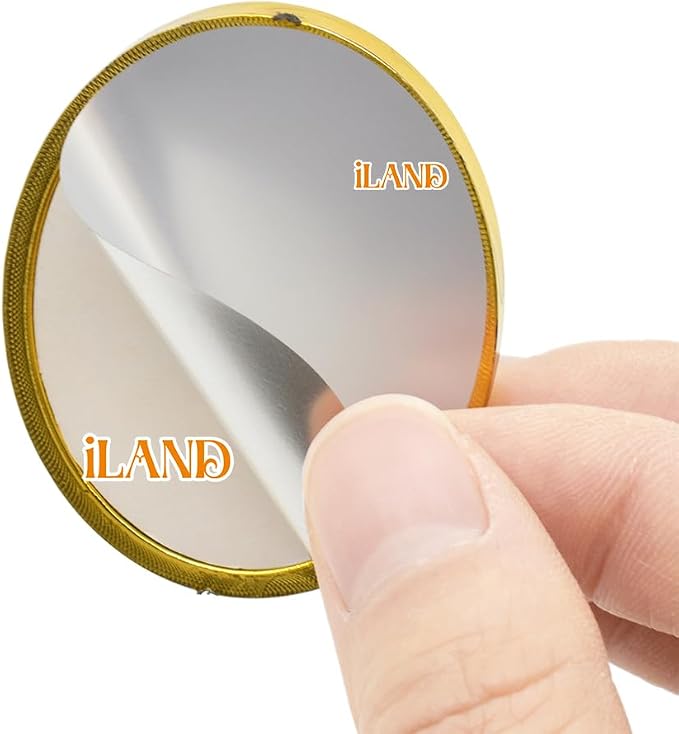 iLAND Miniature Dollhouse Accessories, 4 Dollhouse Picture Frames Set w/Printed - Image 3