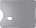 10x14 Inch Natural Grey Tempered Glass Palette, Handy Rectangular Glass Palette by SOMIME