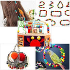 AD Beads Wood Spacer Loose Wooden Craft Beads Big Hole Beads Assorted - Image 6