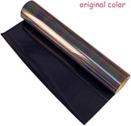 guangyintong Reflective Rainbow Heat Transfer Vinyl HTV Rolls, Rainbow HTV Vinyl - Image 7
