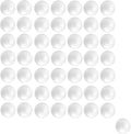 Crafjie 50Pack 2.36Inch Craft Foam Balls White Smooth Polystyrene Foam Ball | by Crafjie