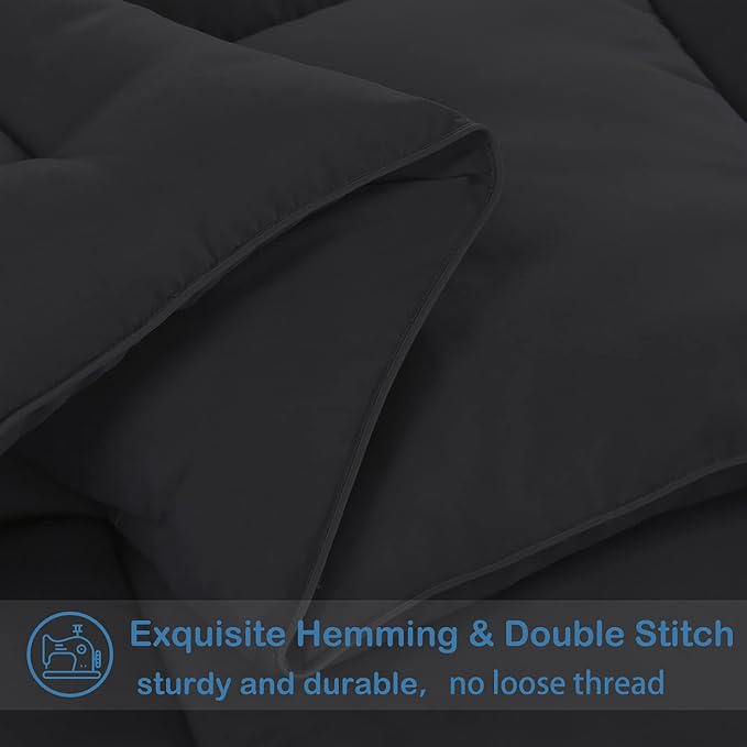 EASELAND Twin Size Down Alternative Comforter - Image 5