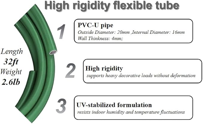 Flexible Tube for Artificial Flowers, Tube Pipe for Fake Flowers, Prop Building - Image 2