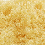 Hygloss 2 oz Curly Doll Hair for Crafts Blonde- Premium Synthetic Hair for Doll - Image 5