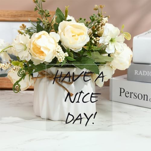 Pangda 100 Pcs 4'' x 4'' Clear Acrylic Sheets Squares Acetate Sheets - Image 7