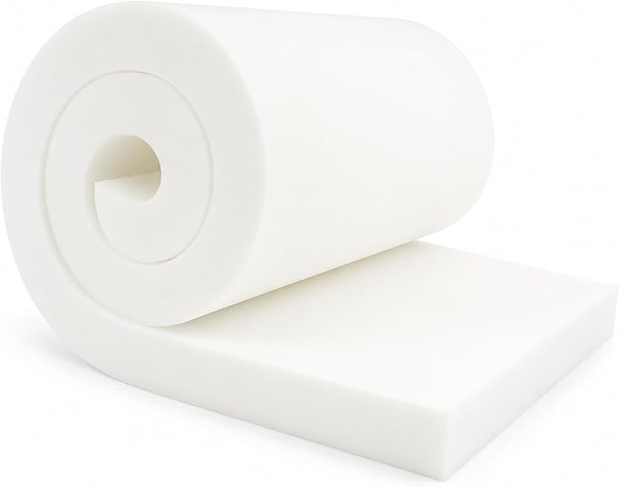 Frienda 1 Pack 144" x 24" x 1" Upholstery High Density Craft Sheets Cushion by Frienda