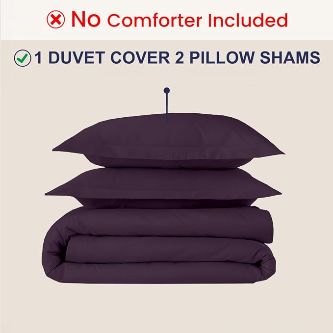 Kotton Culture 3 Pc 120"x120" Duvet Cover Set Super King Plus/Super Oversize - Image 2