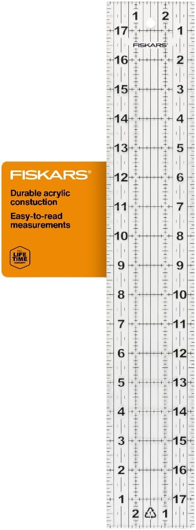 Fiskars Sewing Ruler, Sewing and Quilting Supplies, Arts and Craft Supplies by Unknown
