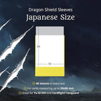 Dragon Shield - Matte Dual - Japanese Size Card Sleeves | 60 CT - Smooth & - Image 5