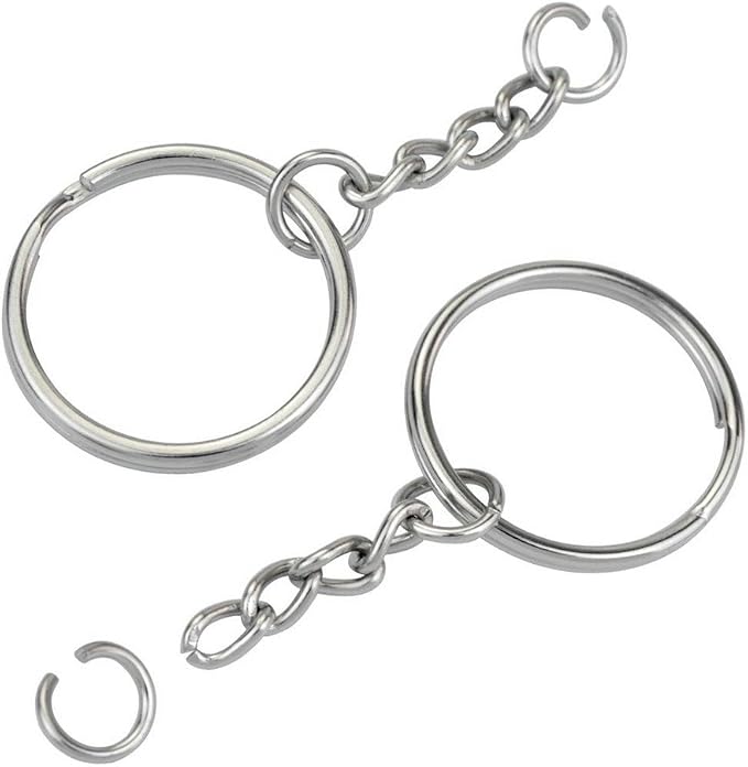 KINGFOREST 150-Piece Split Key Ring Kit - Image 3