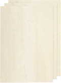 MECCANIXITY 3pcs Basswood Sheets 8 x 11.7 x 3/16 Inch Unfinished Wood Boards by MECCANIXITY