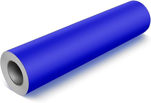 VViViD Brilliant Blue Matte DECO65 Permanent Adhesive Craft Vinyl by VVIVIDVINYL