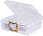 novelinks Photo Storage Box and 16 Inner 4" x 6" Photo Storage Containers | by novelinks