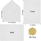 50 Pack White A6 Envelopes - Image 2