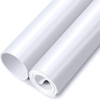 12" x 50 FT White HTV Vinyl Roll Heat Transfer Iron On Vinyl - Image 8
