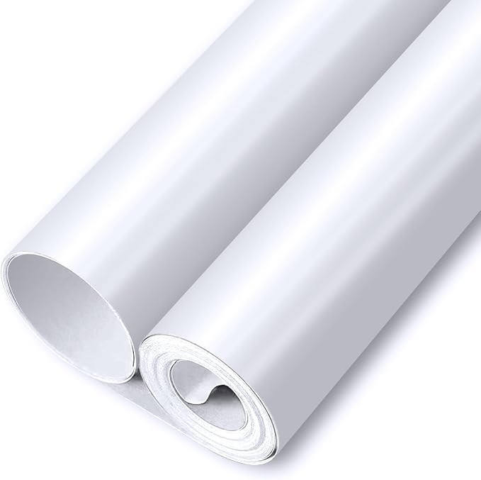 12" x 50 FT White HTV Vinyl Roll Heat Transfer Iron On Vinyl - Image 8
