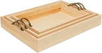 Unfinished Wood Nesting Serving Trays by Woodpeckers