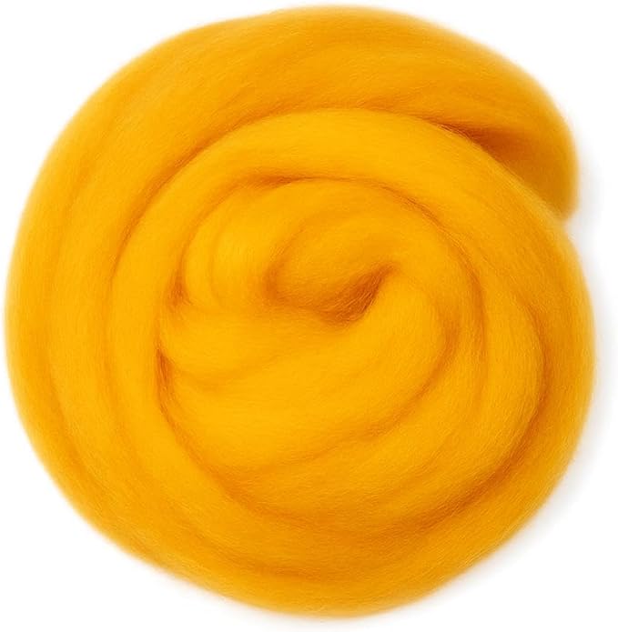 Catopia Wool Roving Yarn, 100G/3.53OZ Soft Felting Wool Pure Chunky Roving Yarn by Catopia
