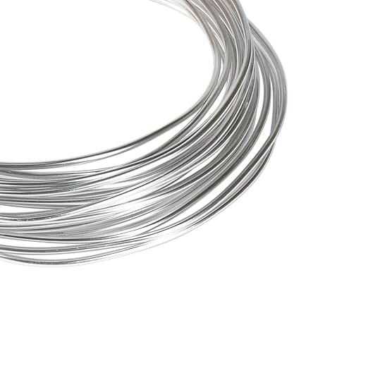 Tenn Well 9 Gauge Aluminum Craft Wire, 50 Feet 3mm Bendable Armature Wire - Image 4