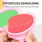 2 Pcs Massage Mold, SJ 4 Cavity Silicone Massage Bar Soap Mold, Food Grade - Image 2