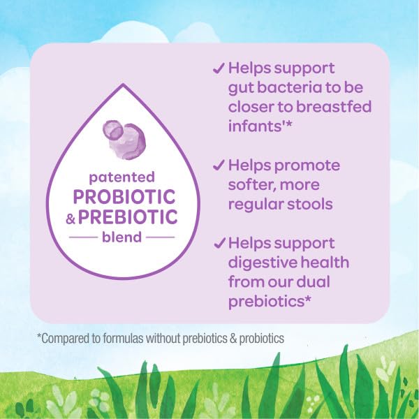Happy Baby Organics Stage 1 A2 Infant Formula, 0 12 Months, Milk Based Organic Baby Formula Powder with A2 Milk, Probiotics & Prebiotics for Immune & Digestive Support, 22.9 Ounce (Pack of 1)