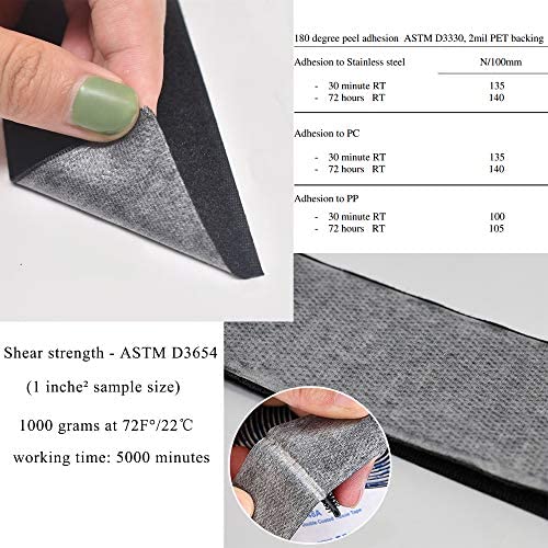 Double Coated Tissue Tape 9448A 0.75”x 32.8 Ft White | Craft DIY Tape - Image 2